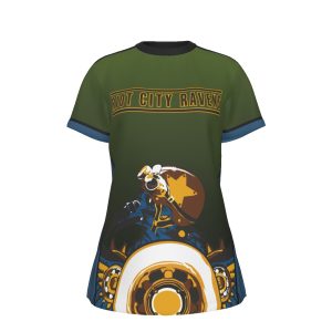 Team Version - Green - Curved T-Shirt